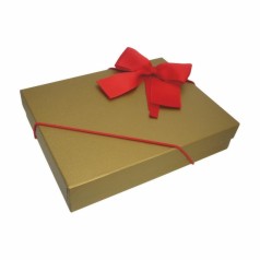 Artikelbild für Geschenkschachtel - Geschenkbox Gold