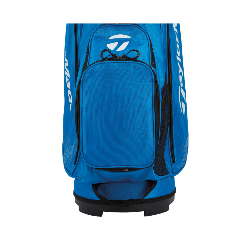 Darstellung des Stickbereiches auf der Balltasche der Trolleytasche TaylorMade Cart Bag Pro Royal.